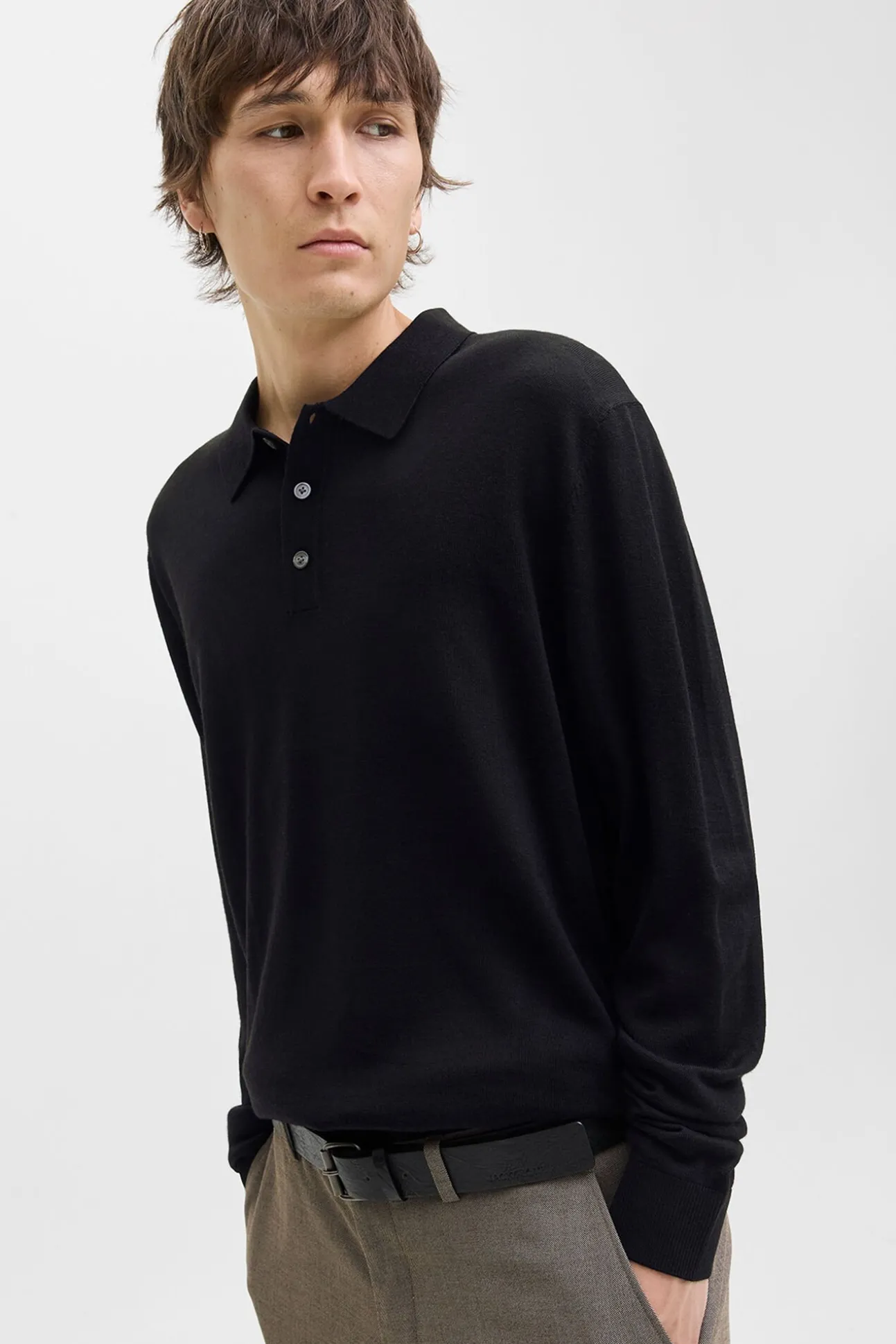 Camisola polo de corte regular