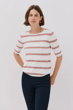 Camisola riscas multicor