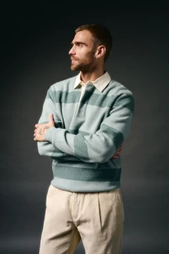 Camisola rugby gola polo