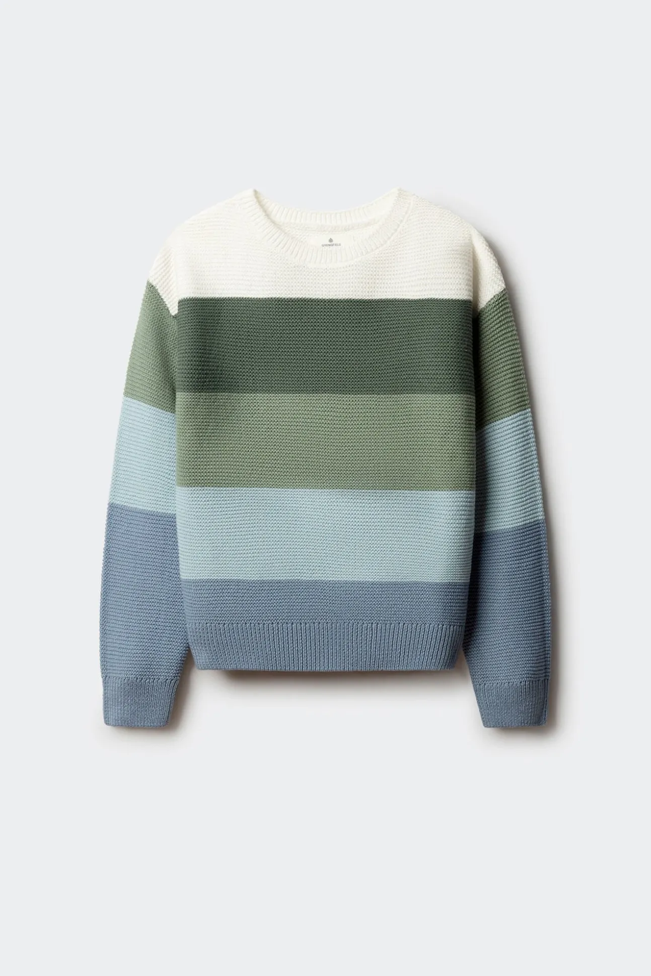 Camisola às riscas para menina