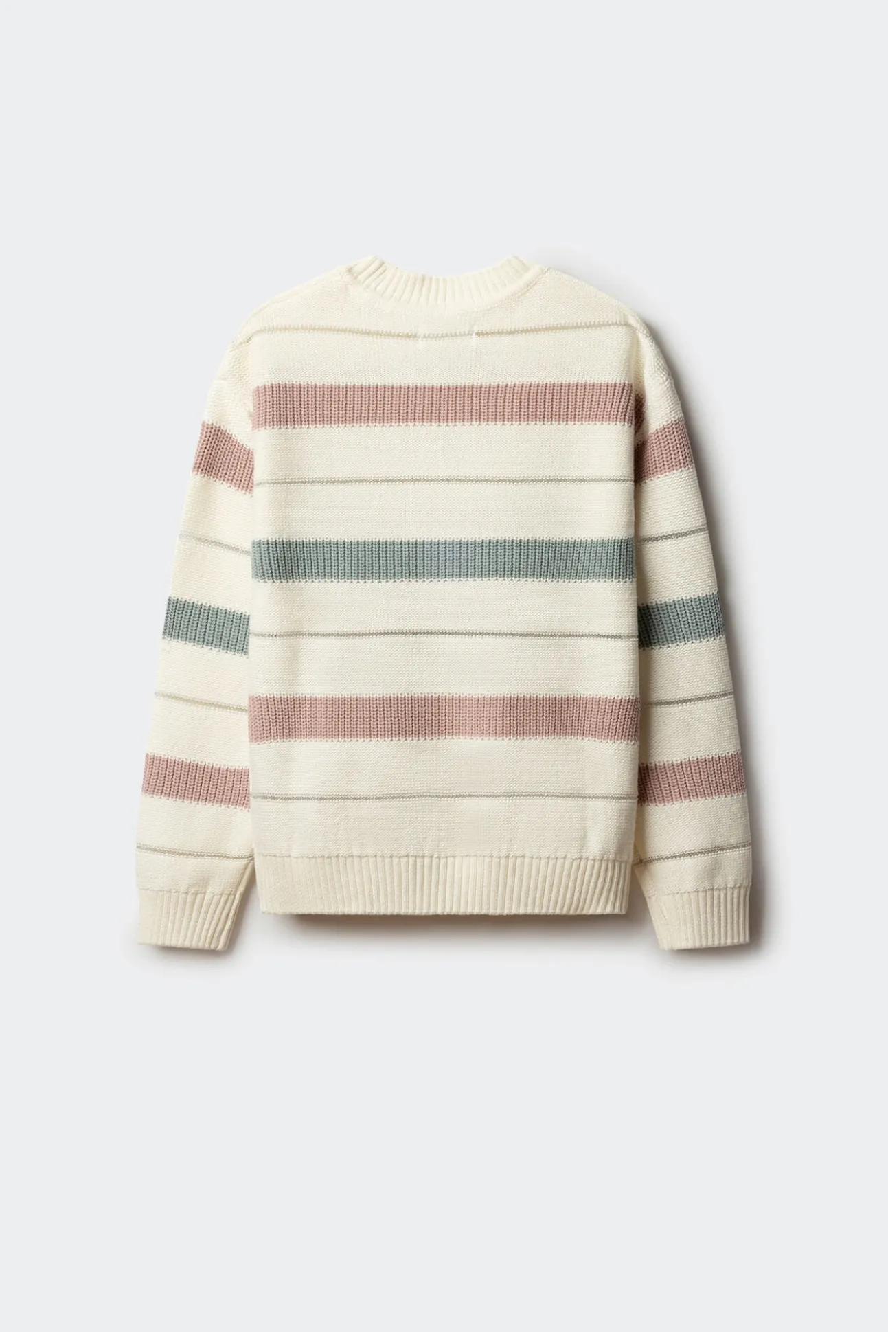 Camisola às riscas para menina