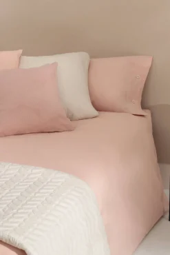 Capa nórdica algodão orgânico. Cama 80-90 cm.