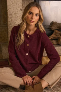 Cardigan com botões Mercedes