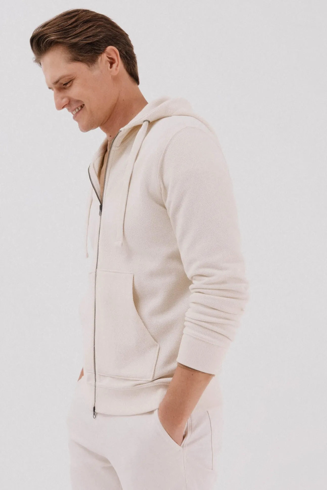 Cardigan com capuz