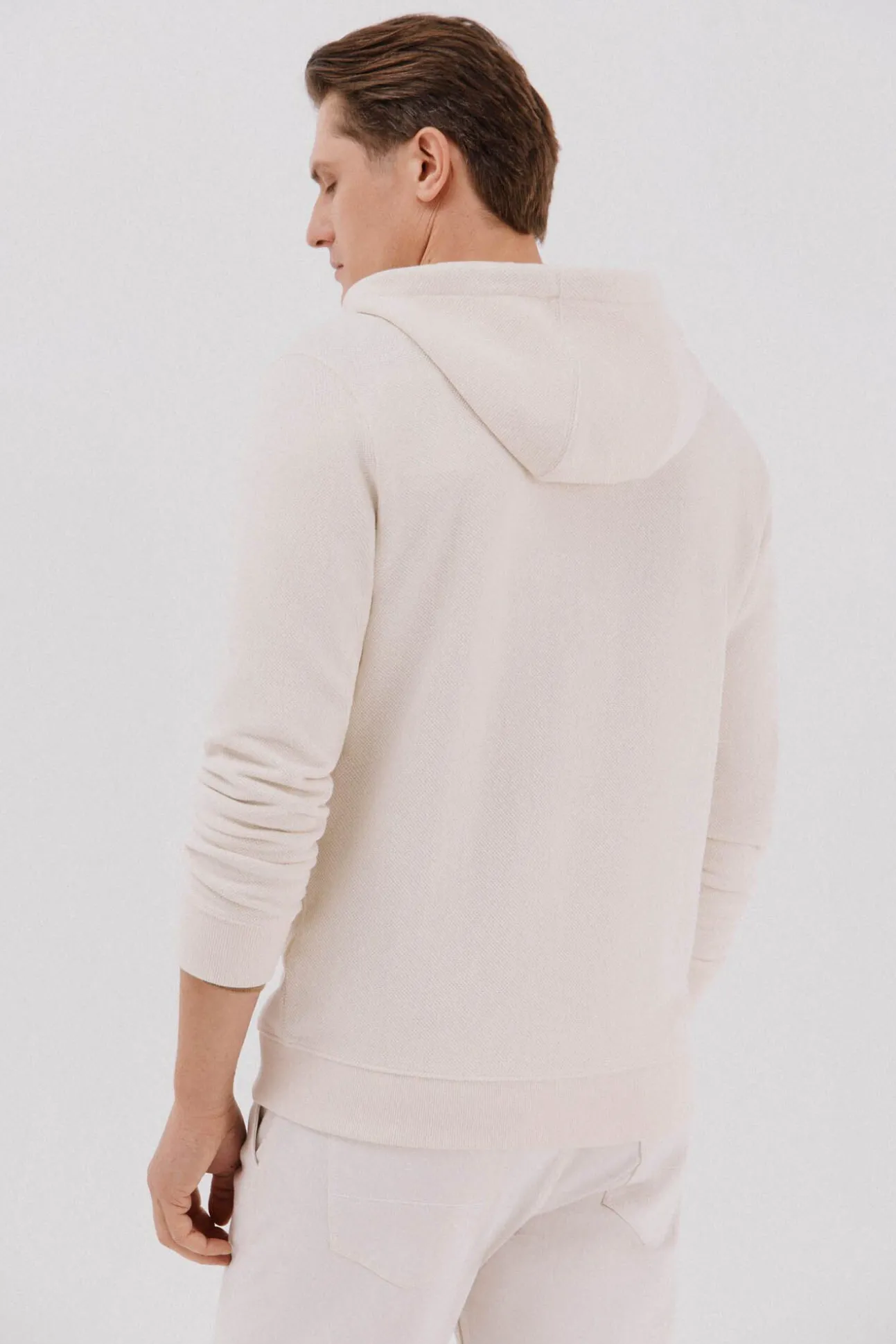 Cardigan com capuz