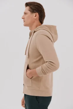Cardigan com capuz