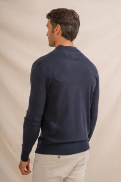 Cardigan com nó