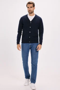 Cardigan de corte regular