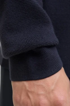 Cardigan de gola polo