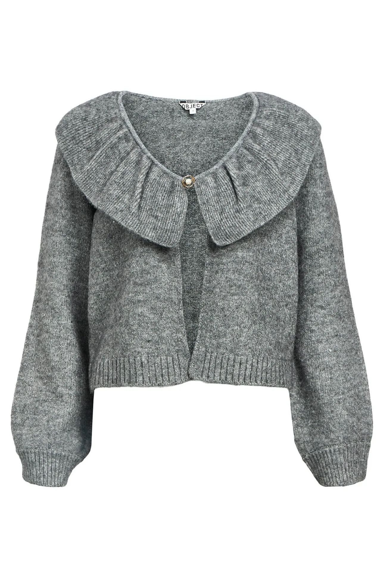 Cardigan de lã e alpaca