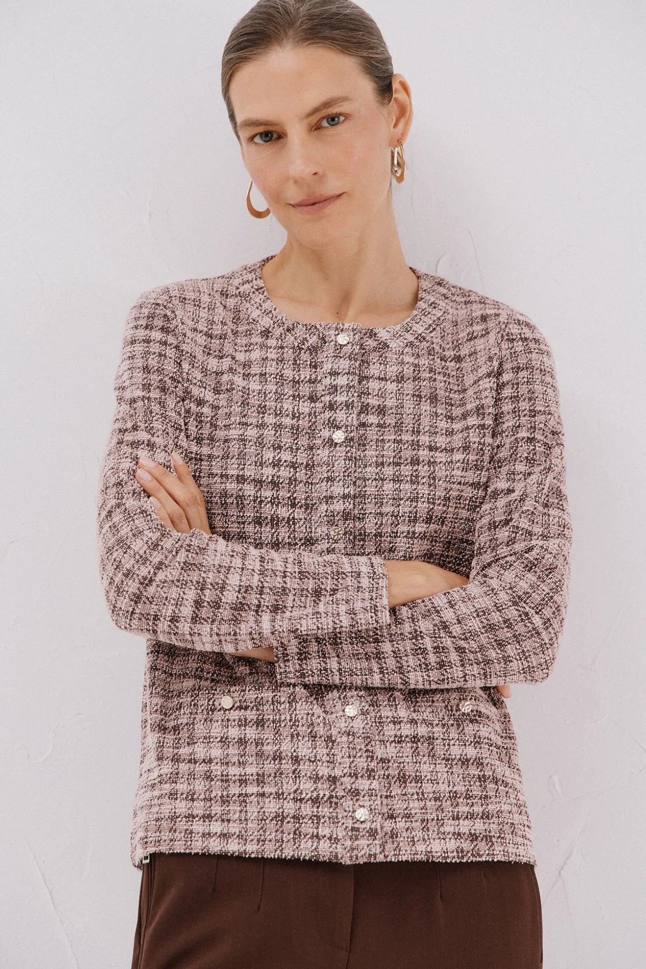 Cardigan de tweed