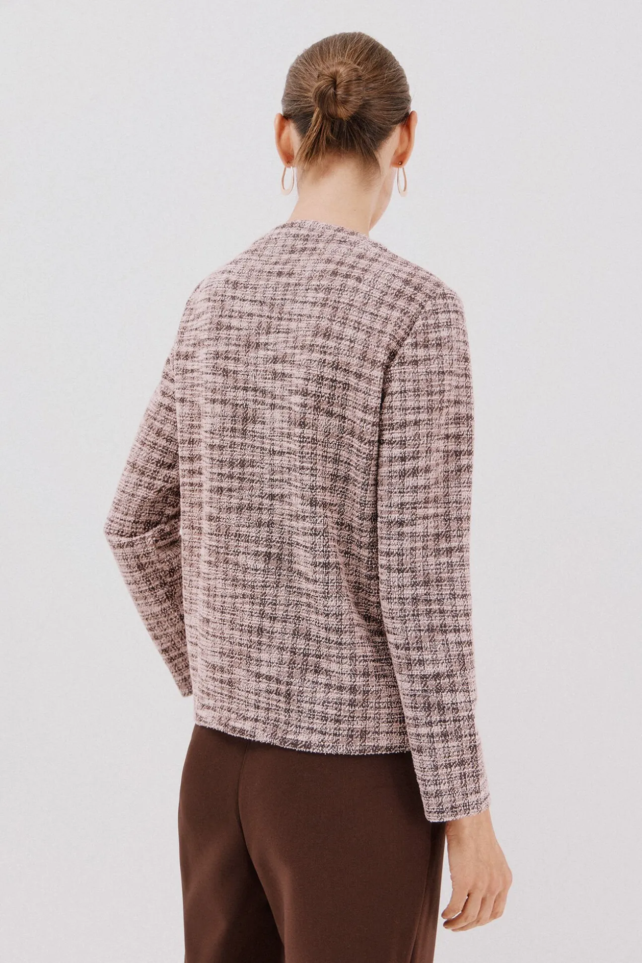 Cardigan de tweed