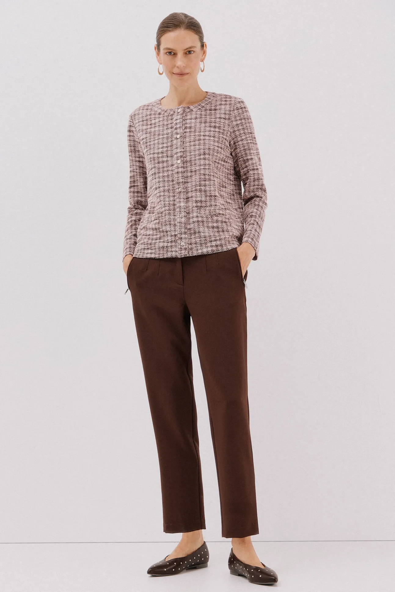 Cardigan de tweed