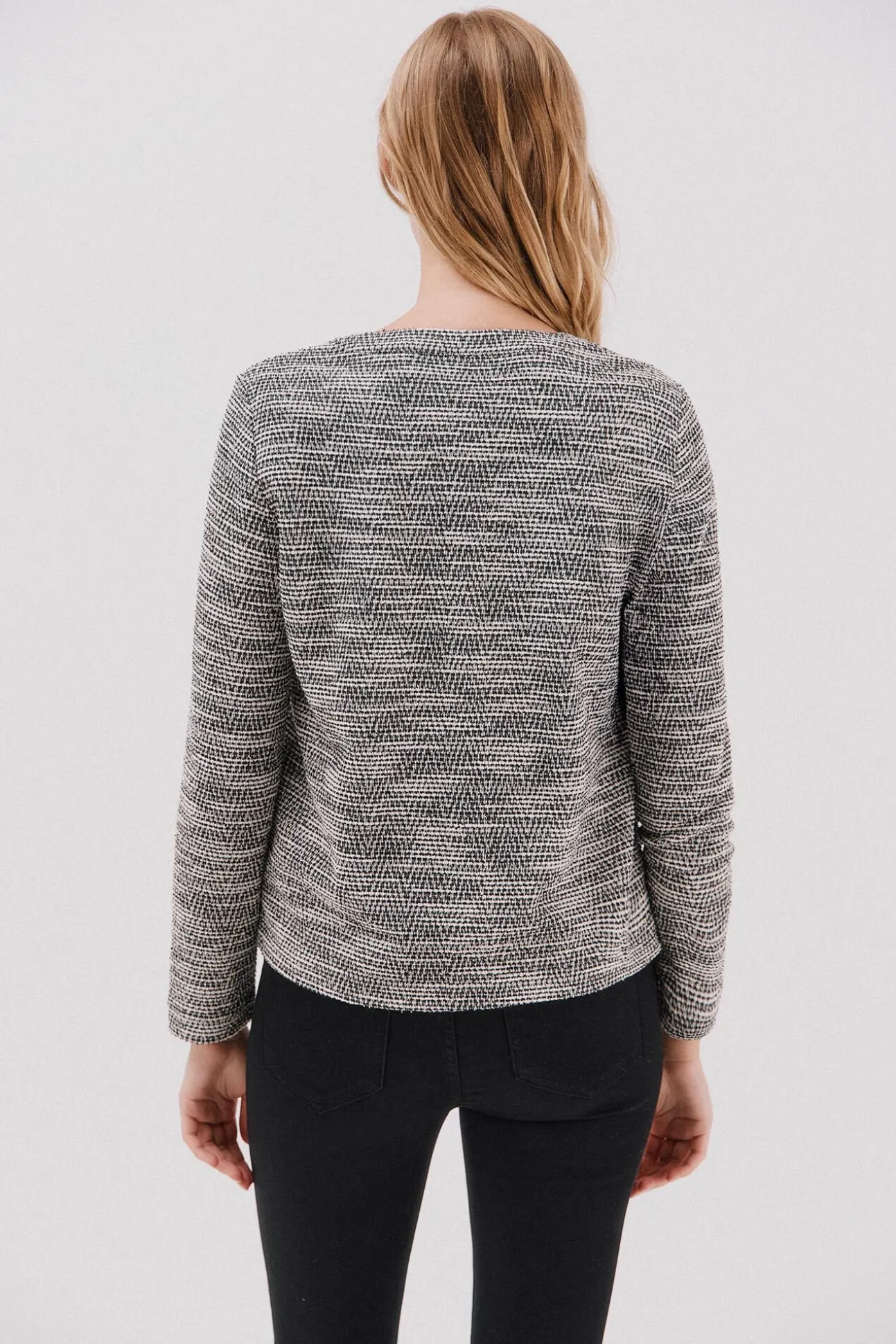 Cardigan de tweed