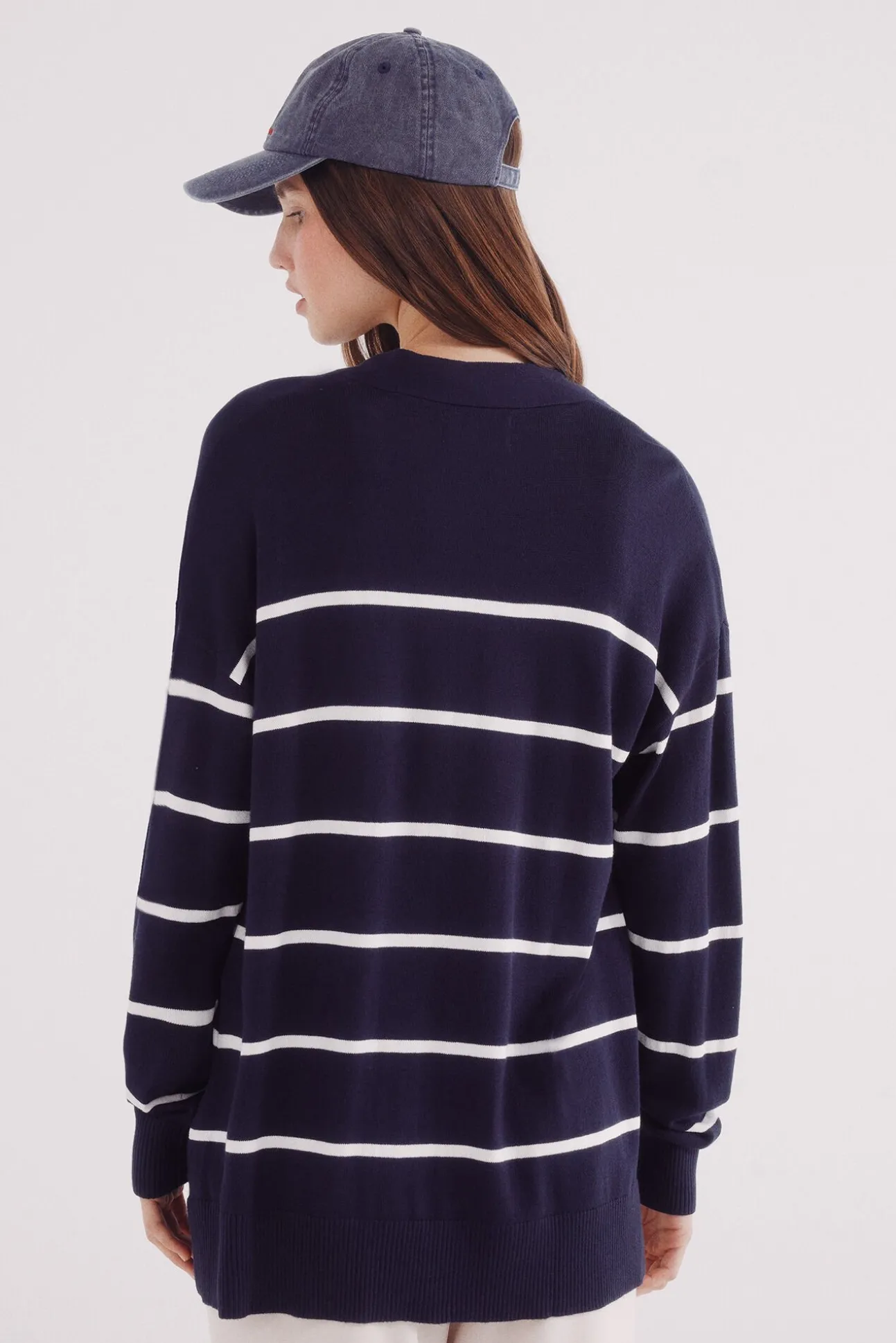 Cardigan leve aberto