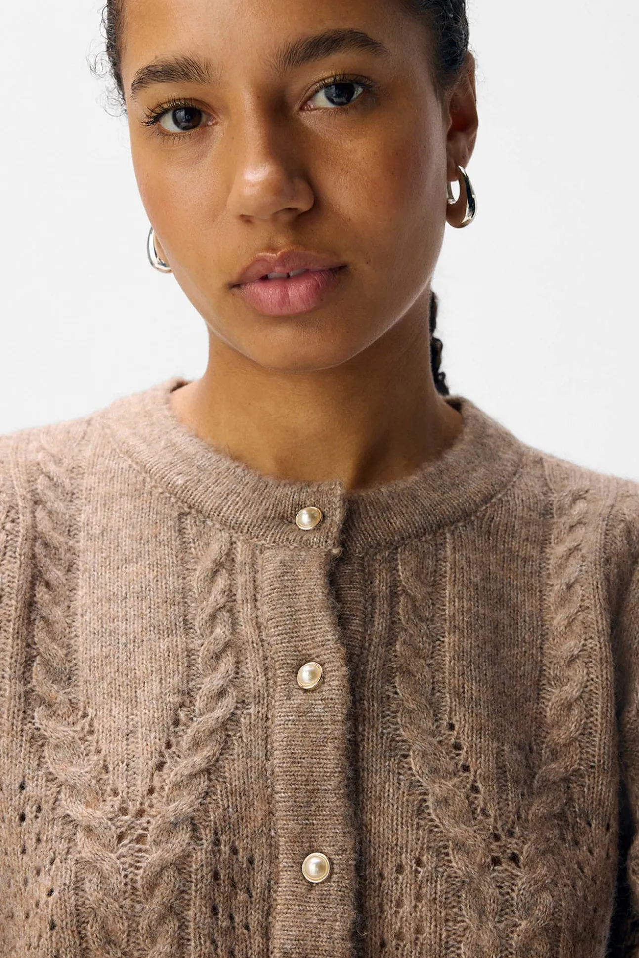 Cardigan malha