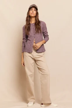 Cardigan mesclado