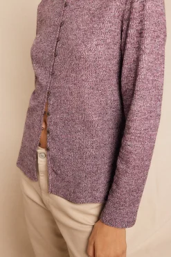 Cardigan mesclado