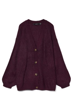 Cardigan plus size de malha malha