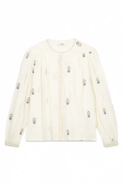 Carina. Blusa bordada
