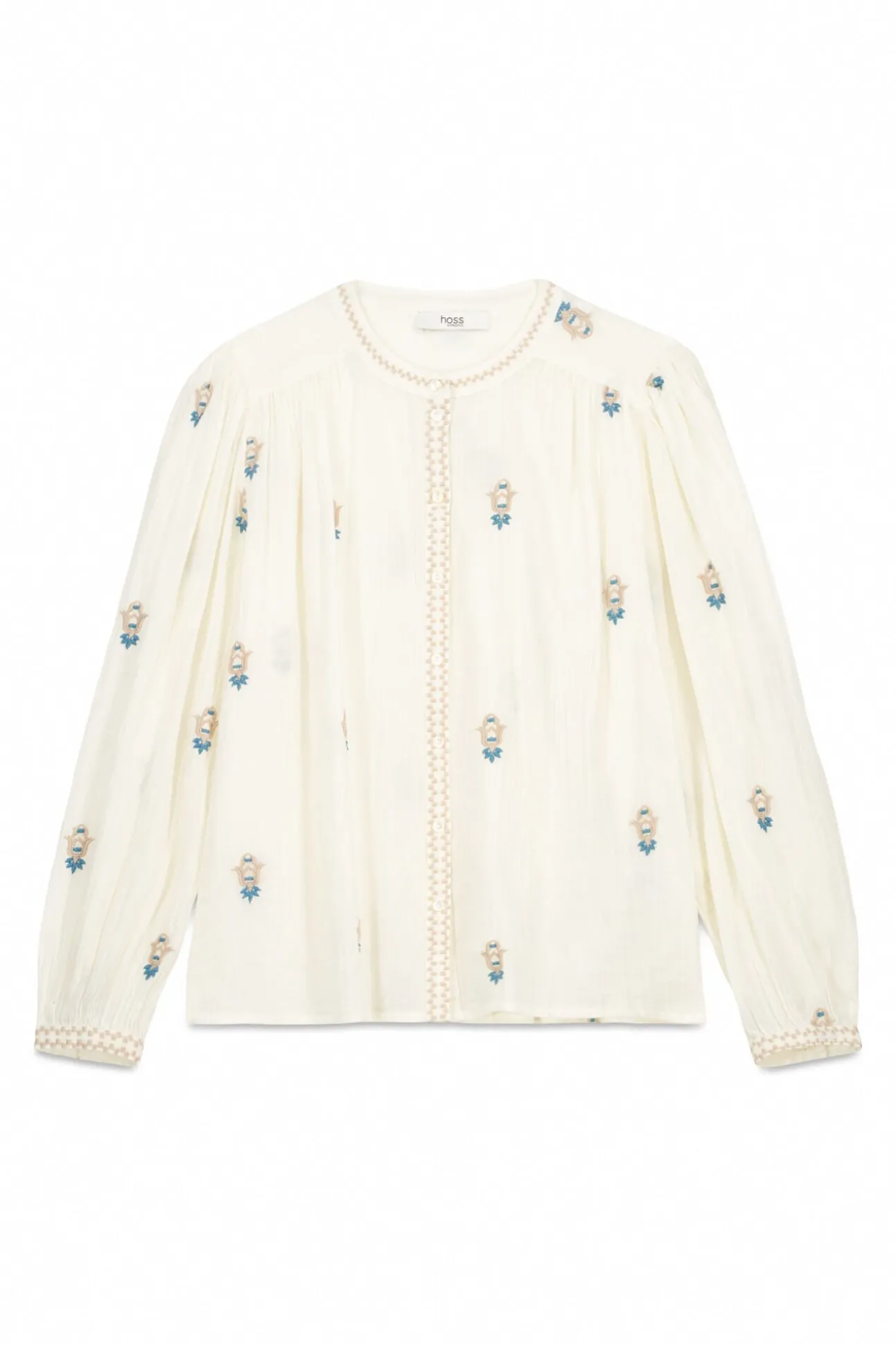 Carina. Blusa bordada