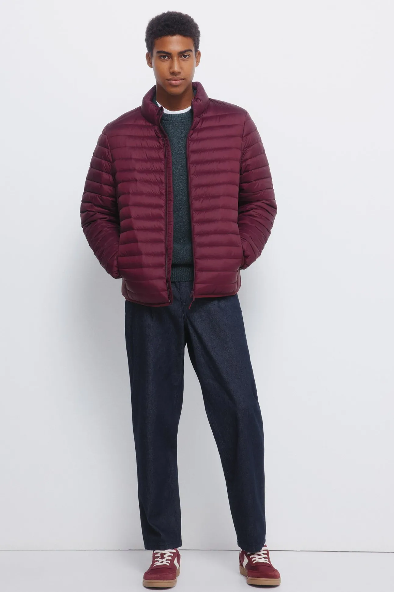 Casaco acolchoada