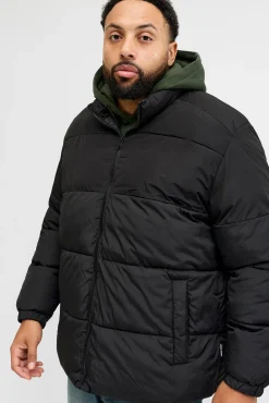 Casaco acolchoada masculina