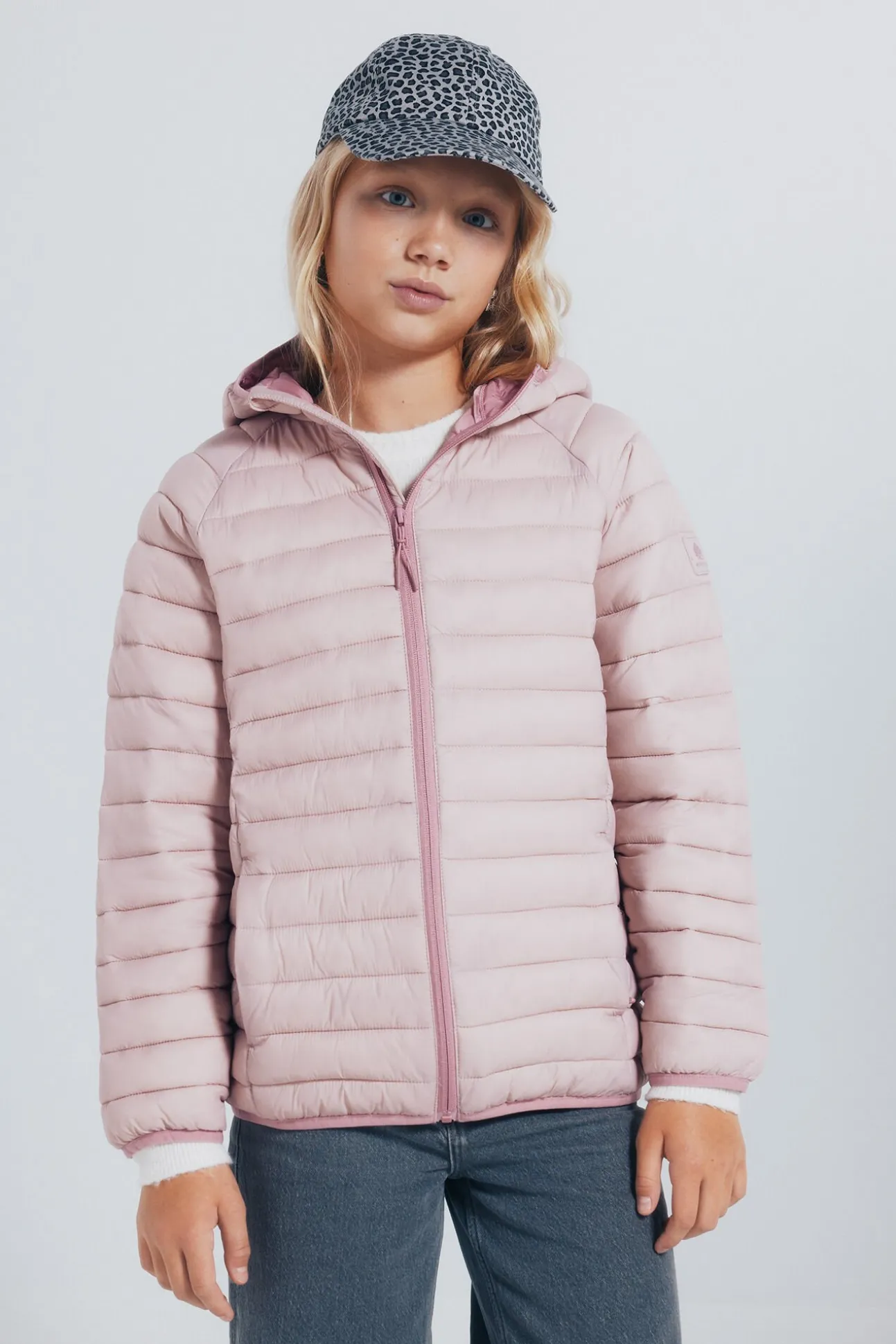 Casaco acolchoado para menina