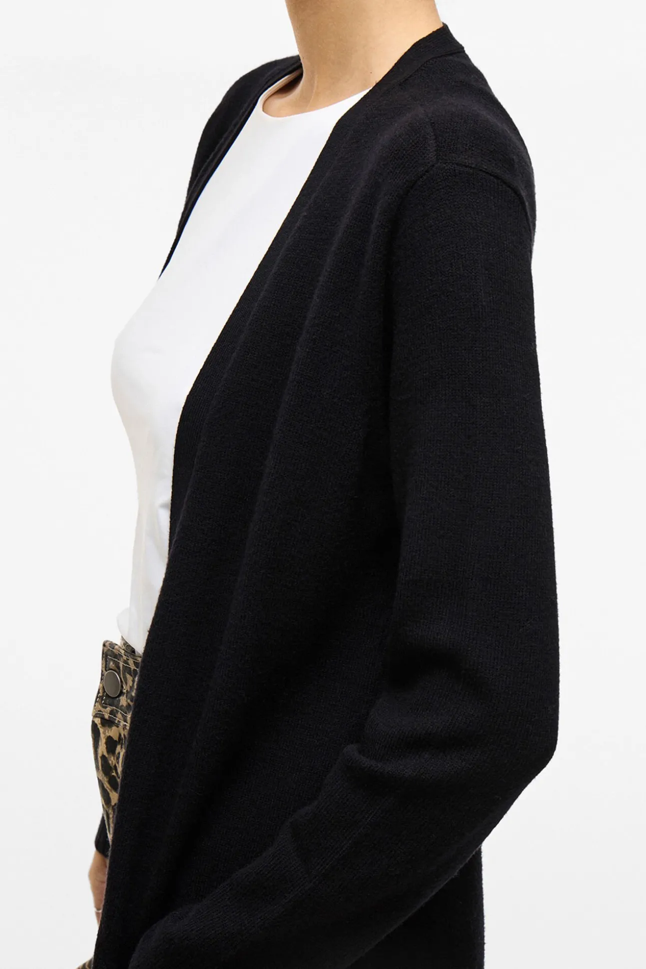 Casaco cardigan de malha