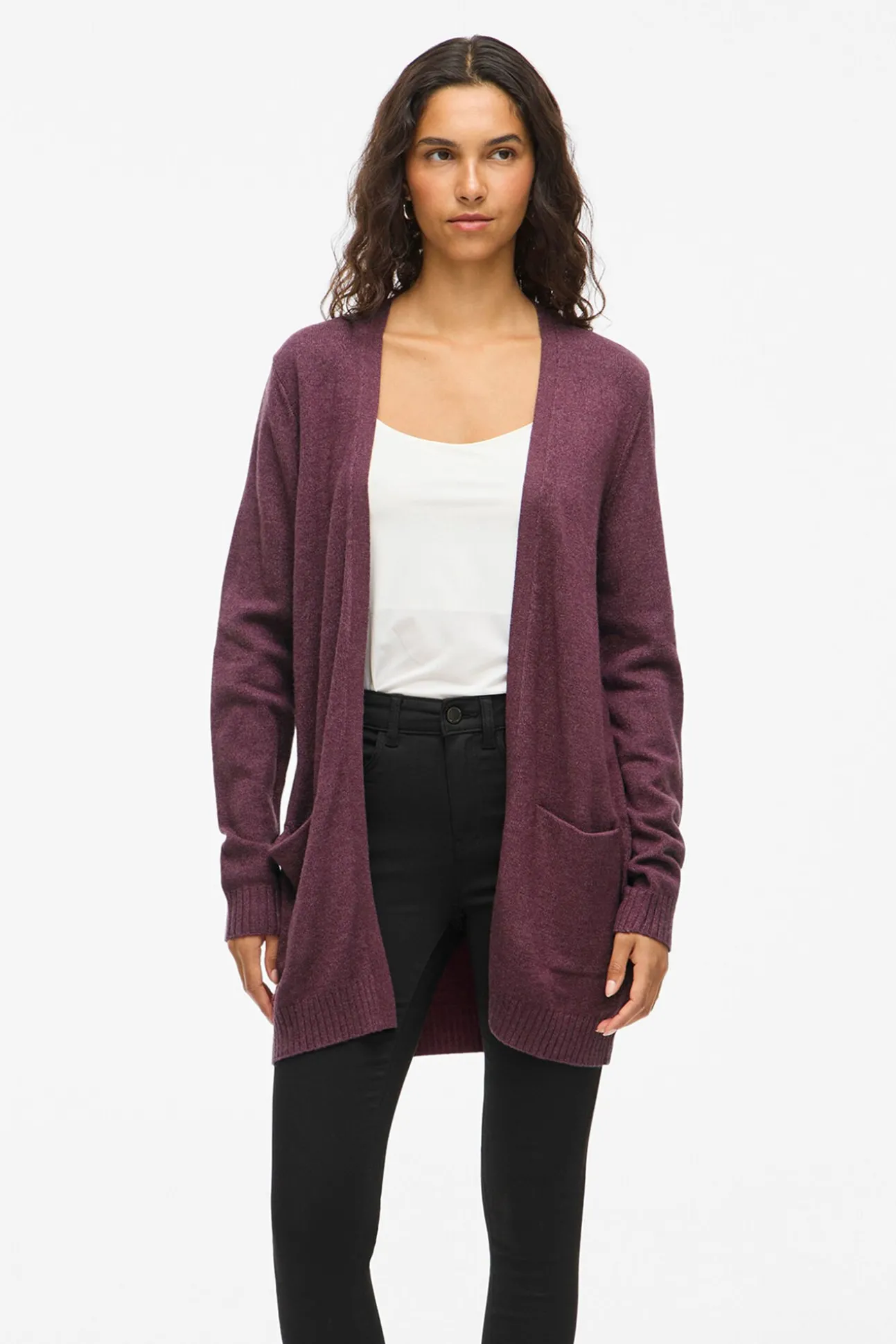 Casaco cardigan de malha