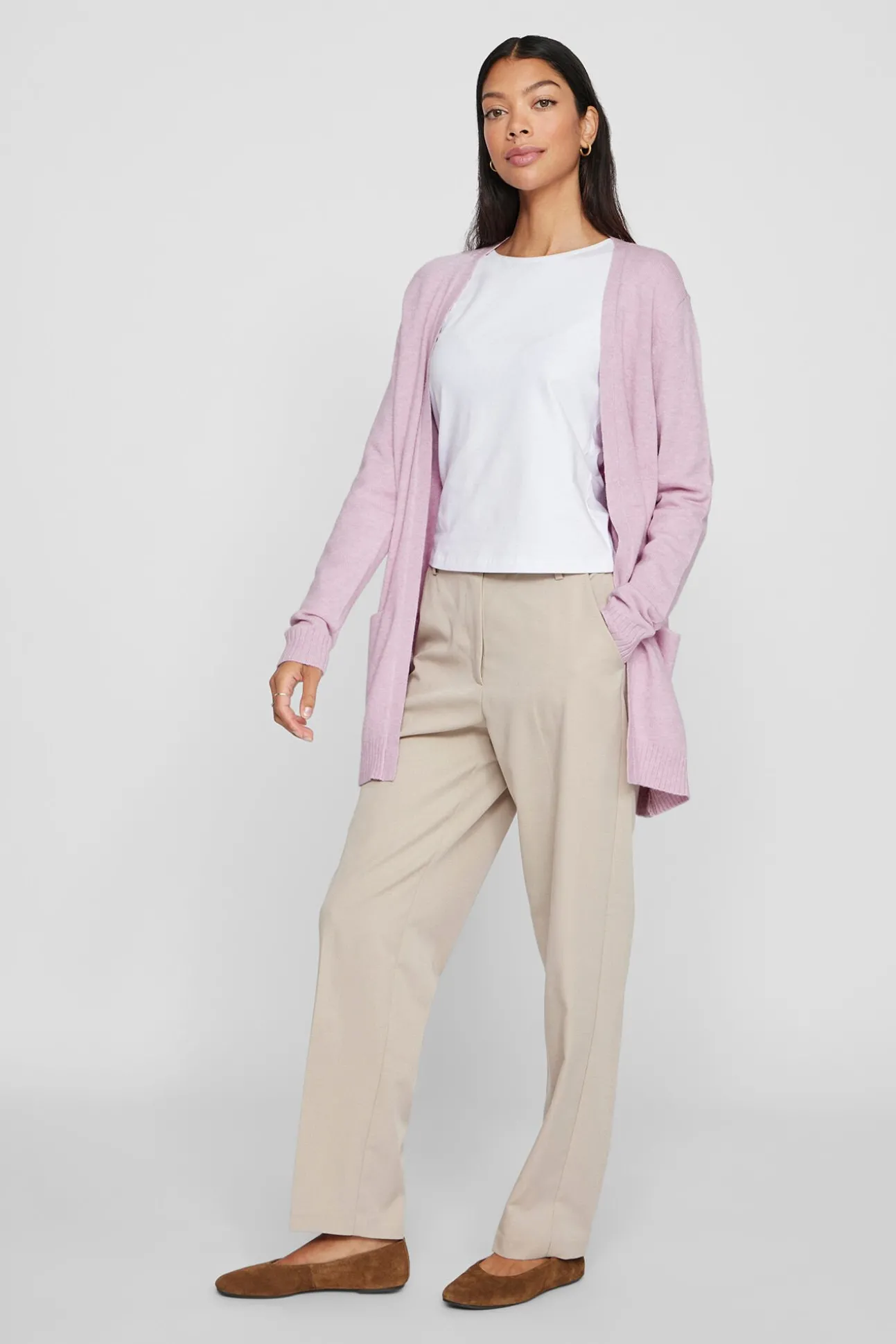 Casaco cardigan de malha