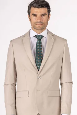 Casaco de Traje Bege