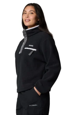Casaco feminino Helvetia™ II com fecho médio Sherpa polar