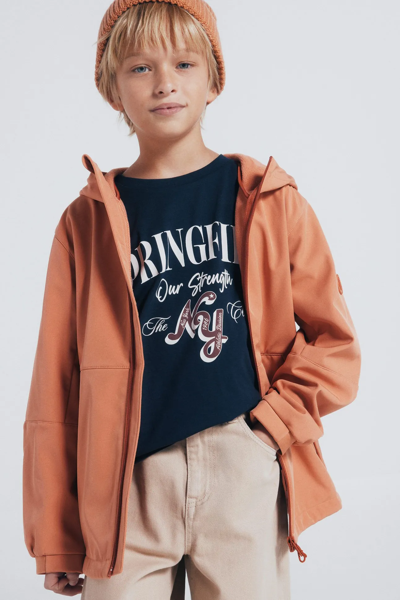 Casaco softshell menino