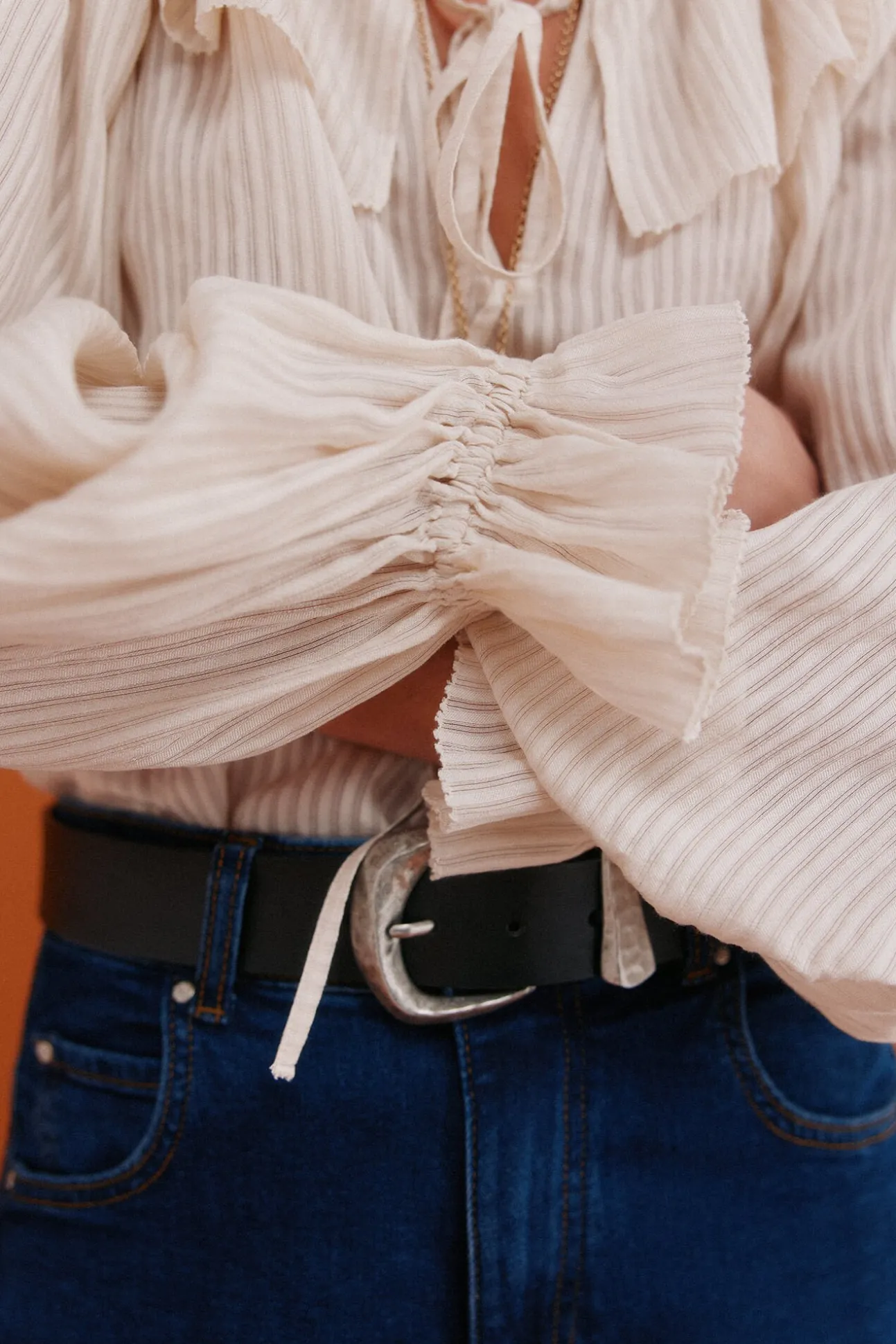 Cassandra. Blusa romântica