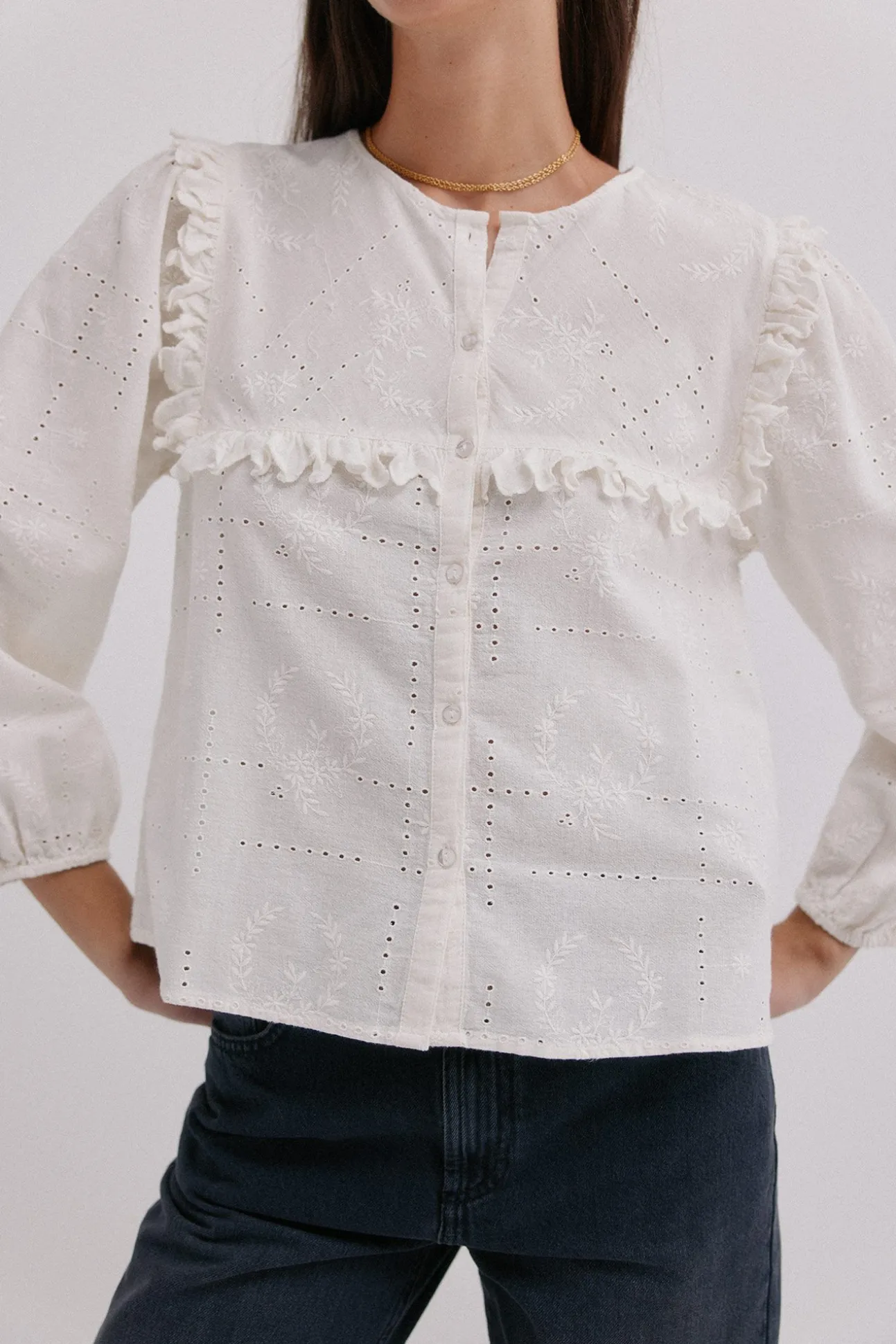 Celia. Blusa romântica