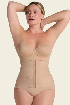 Cinta de controle moderado com faixas anatômicas