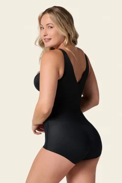 Cinta modeladora de body com aparência invisível
