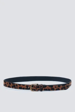 Cinto com estampado animal