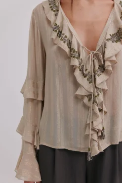 Clotilde. Blusa romântica