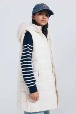 Colete acolchoado para menina