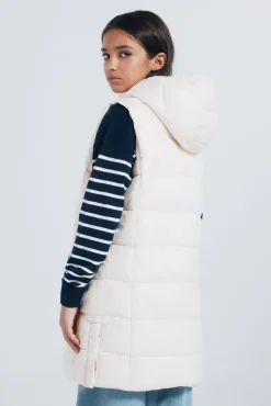 Colete acolchoado para menina