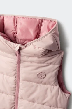 Colete acolchoado para menina