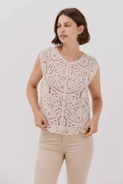 Colete de crochet