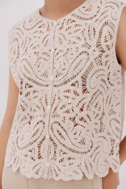 Colete de crochet