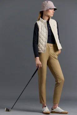 Colete de golfe acolchoado