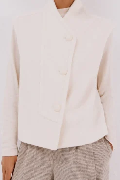 Colete feminino oversized