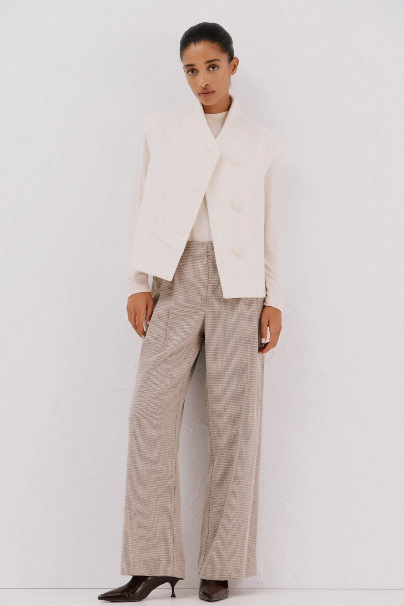 Colete feminino oversized
