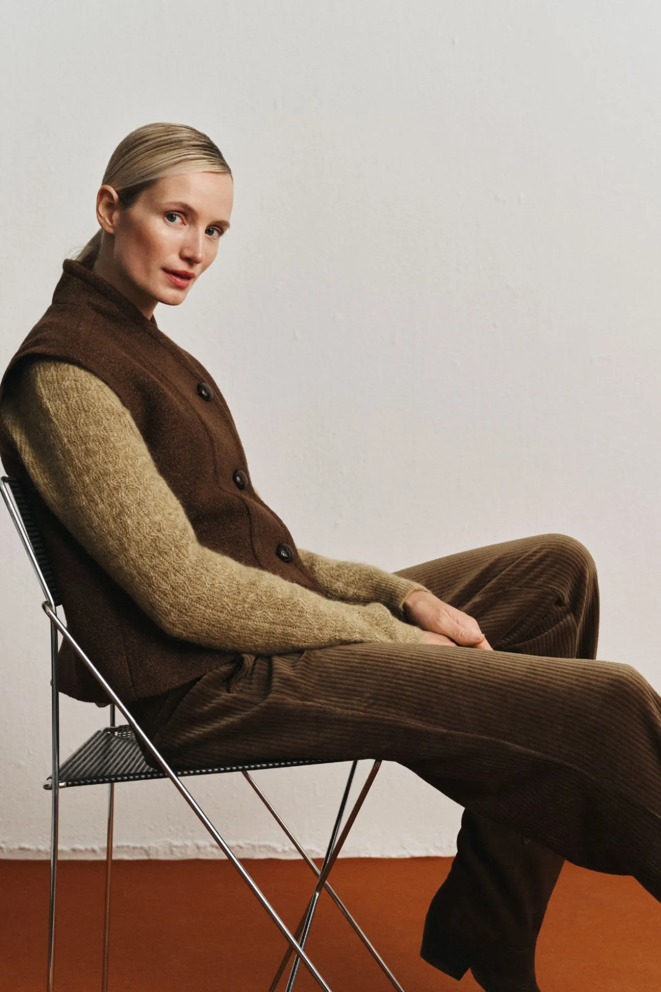 Colete feminino oversized