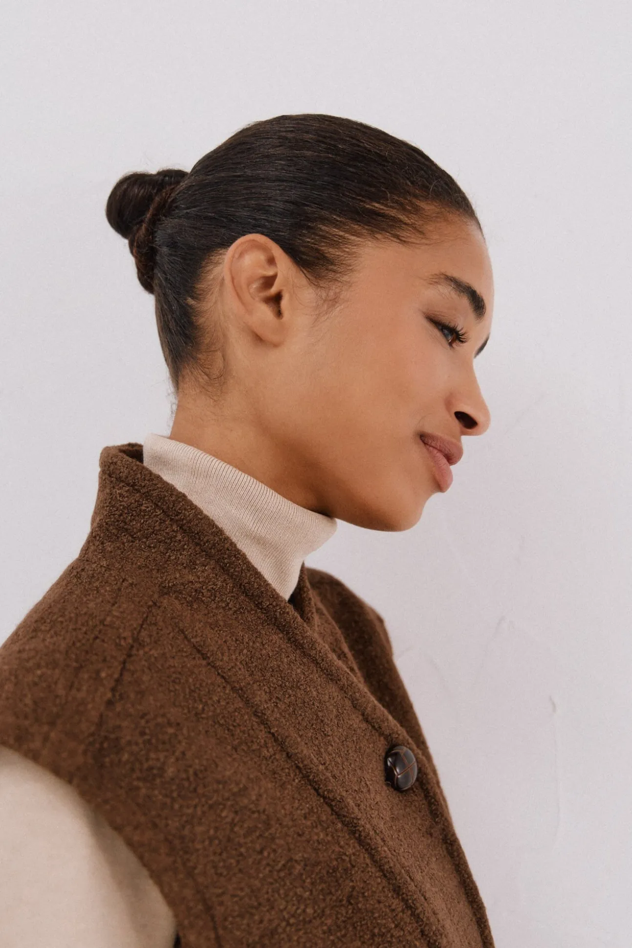Colete feminino oversized